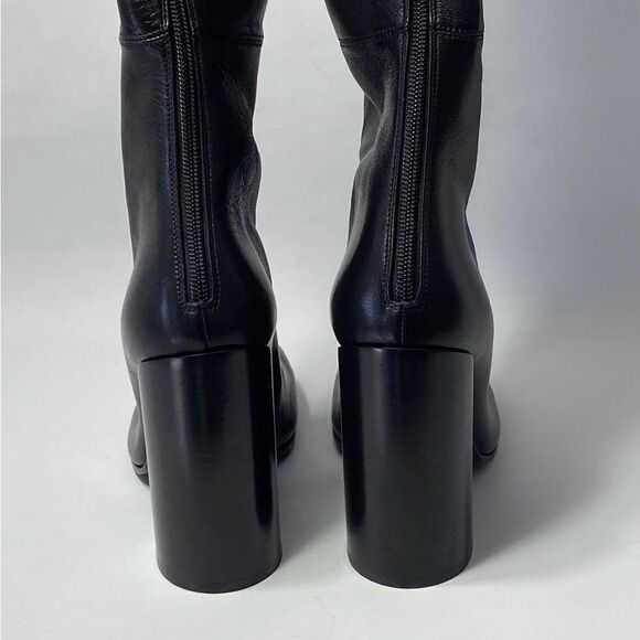 Burberry Anita Leather Over-The-Knee Boots size 37 - Picture 10 of 16
